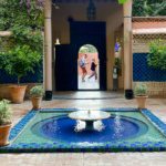 Jardin Majorelle courtyard fountain