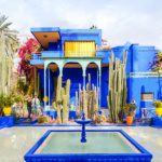 Jardin Majorelle blue villa and cactus garden